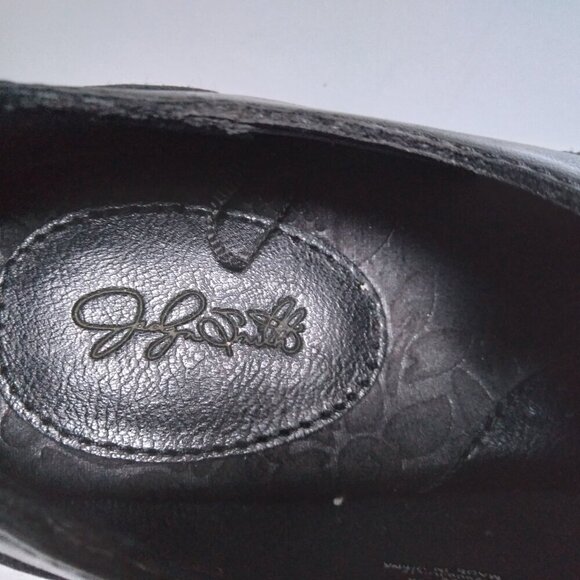 Jaclyn Smith Black Slip On Western Style Booties with Cuban Heel Sz 9.5M - Picture 6 of 9